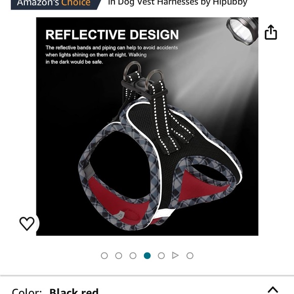 Hipubby Dog Harness With Leash - Step-In - Reflective - Size Small - Picture 5 of 7